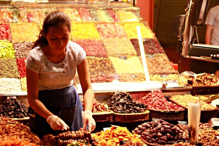 Mercado de la boqueria - Barcelona