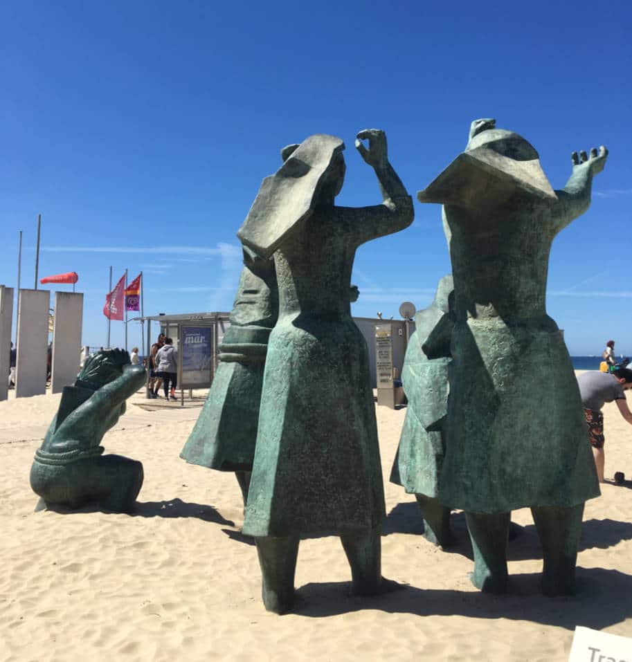 Estatua Tragedia no Mar Matosinhos