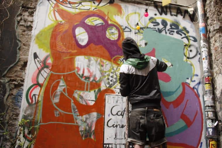 hackersher hofe beco de berlim