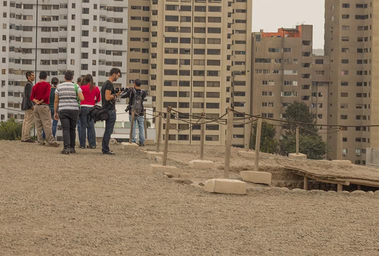 huaca Huallamarca, lima, no peru