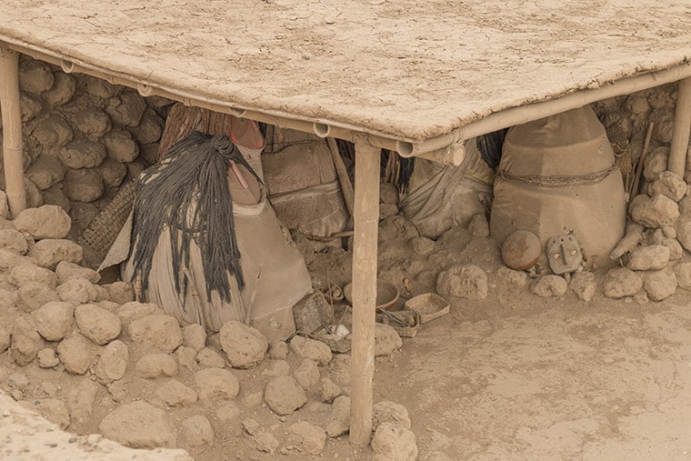 huaca Huallamarca, lima, peru