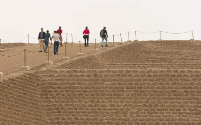 huaca Huallamarca, lima, no peru