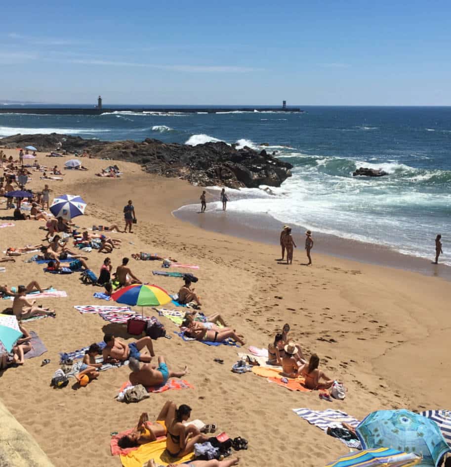 praia dos ingleses foz do douro porto