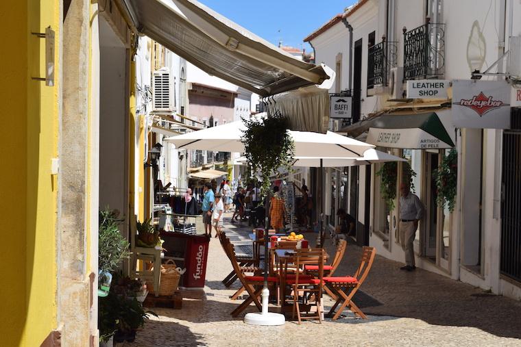 rua lagos algarve portugal