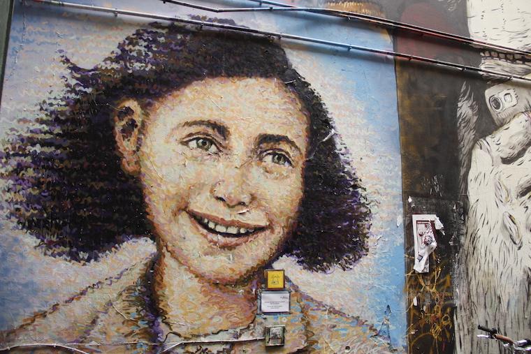 Grafiti de Anne Frank