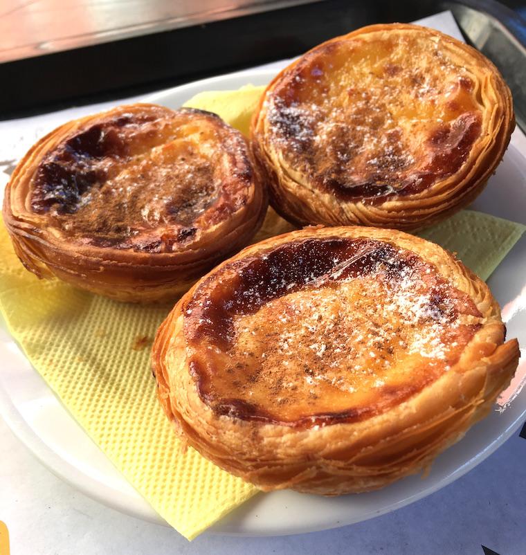 Comidas Portuguesas pastel de nata