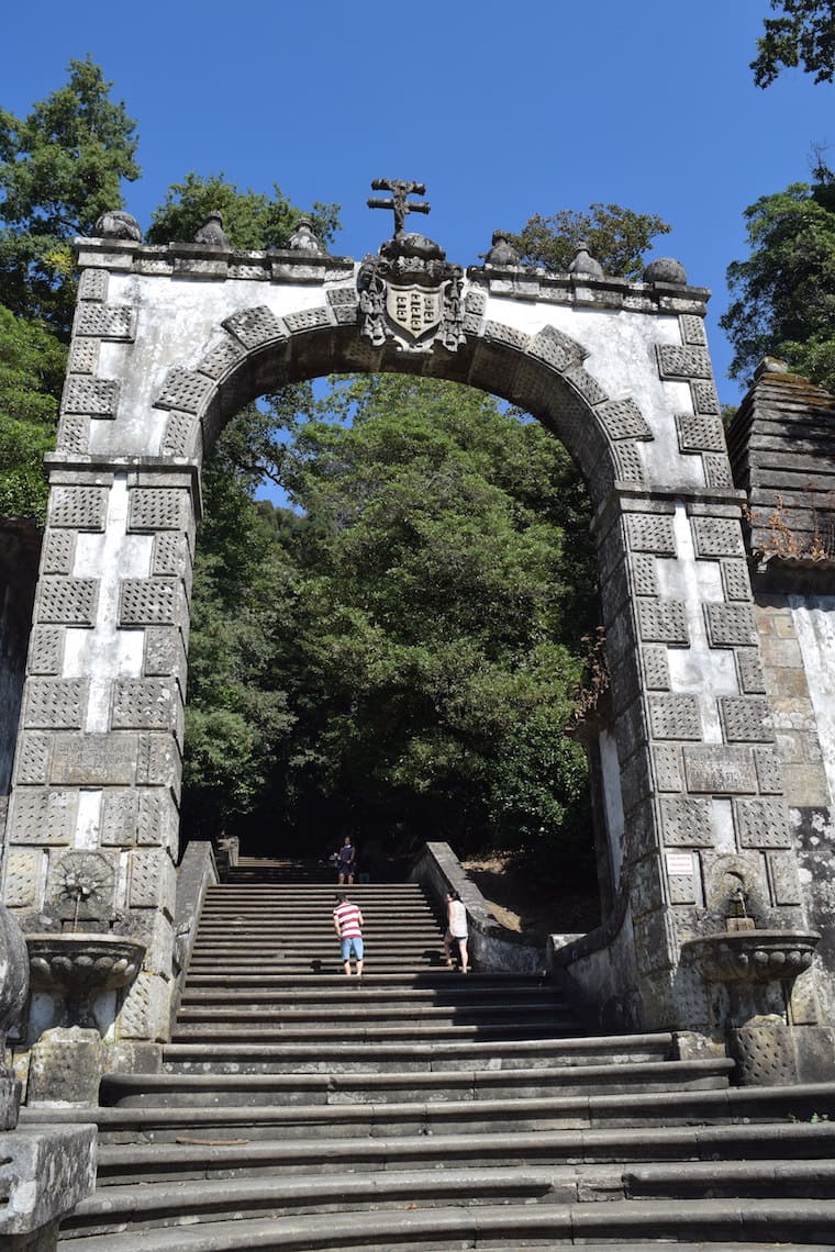 santuario do bom jesus do monte  braga portico