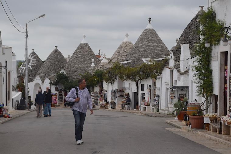 Alberobello casas Trulli rua