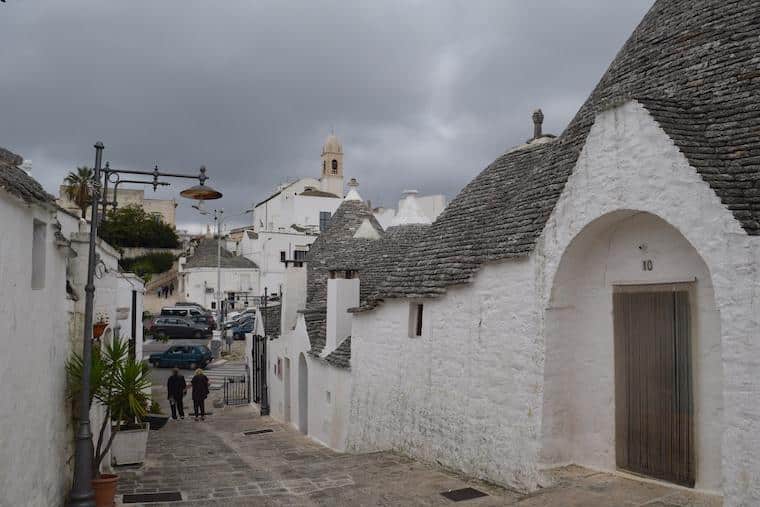 Alberobello e as casas Trulli riones