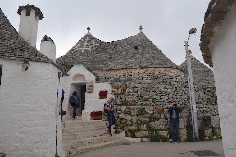 Alberobello e as casas Trulli trullo siamese