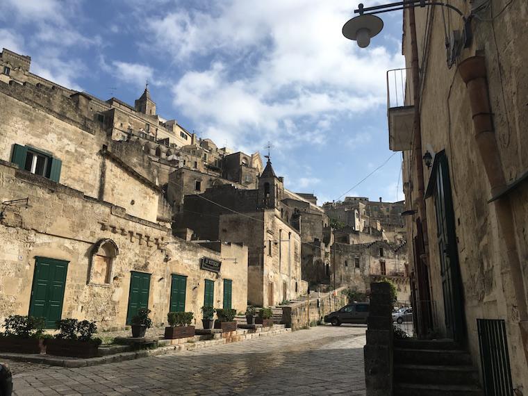 matera italia sassi rua