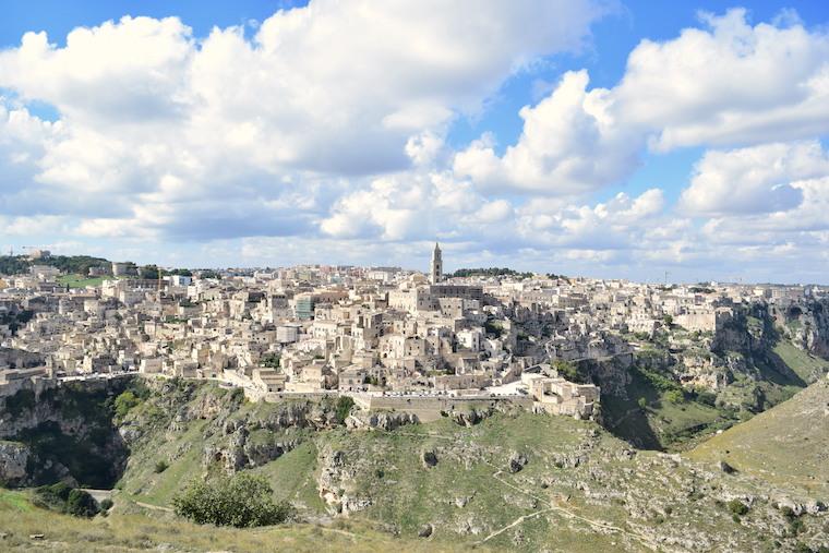 matera italia sassi vista belvedere