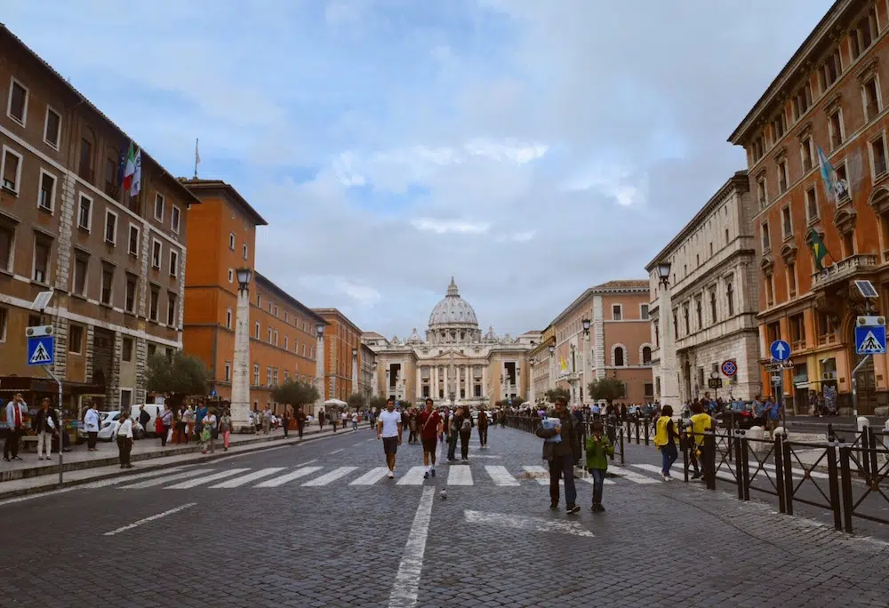 mochilão pela europa roma