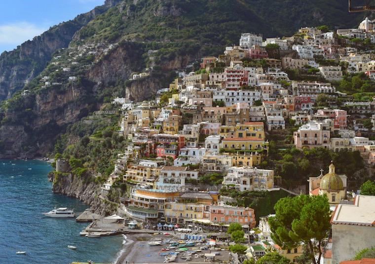 positano costa amalfitana itália