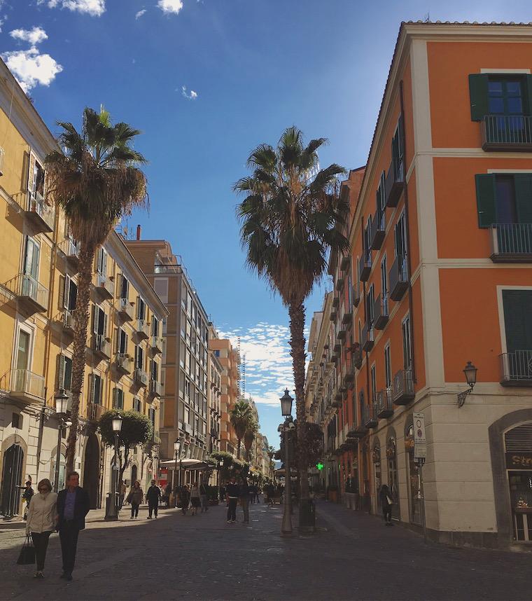 Salerno Itália Centro Histórico