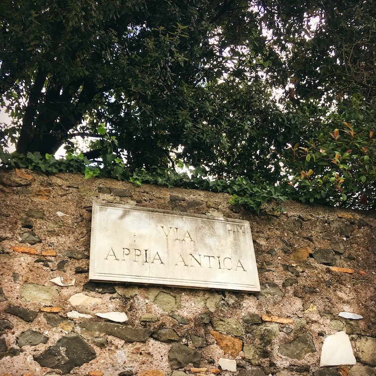 ￼via appia antica placa roma