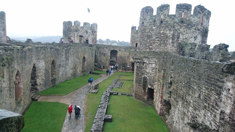 Castelo de Conwy, no País de Gales