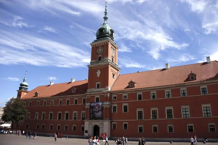 O que fazer em Varsóvia: Castelo Real