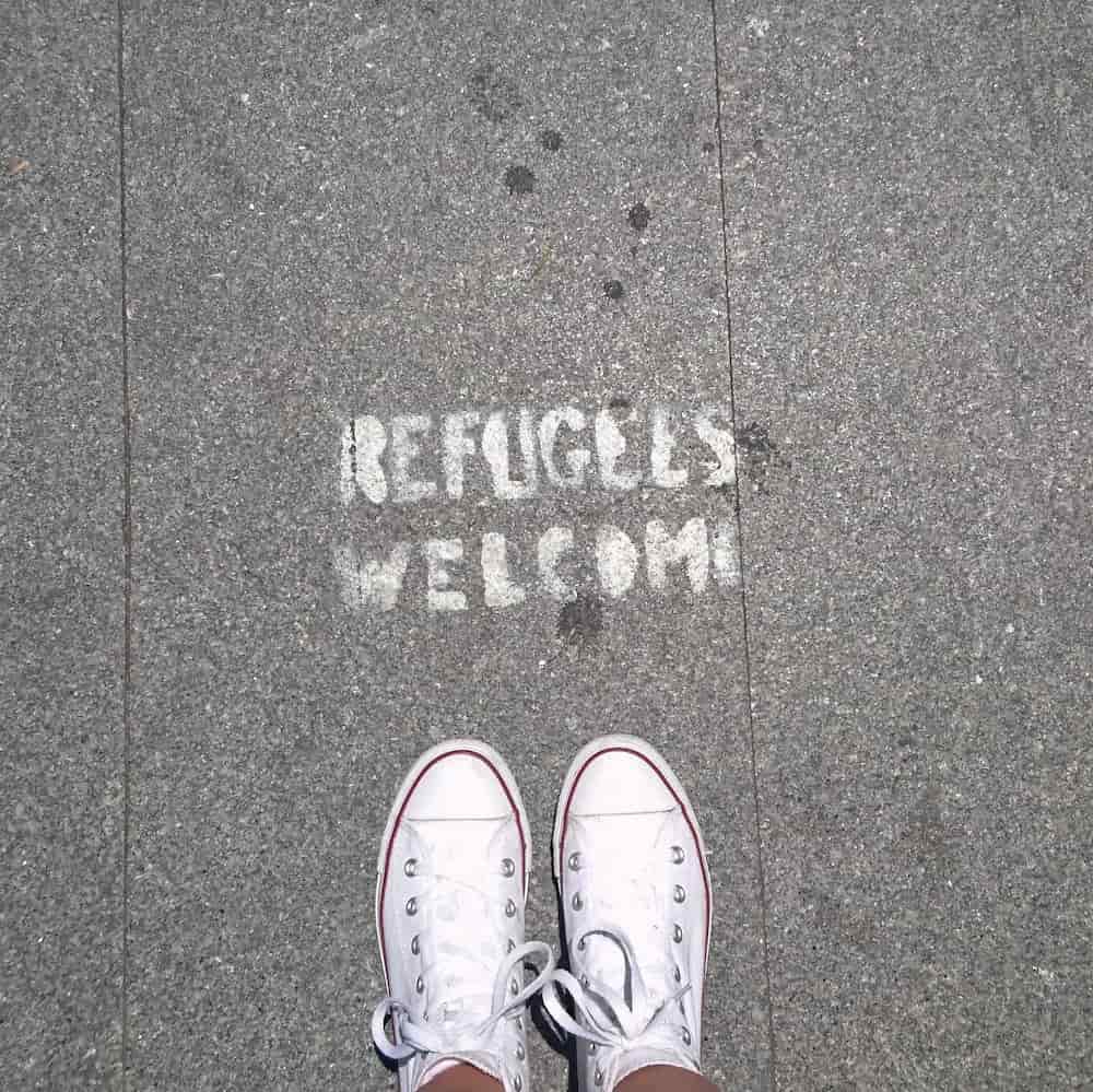 Refugiados em Berlim