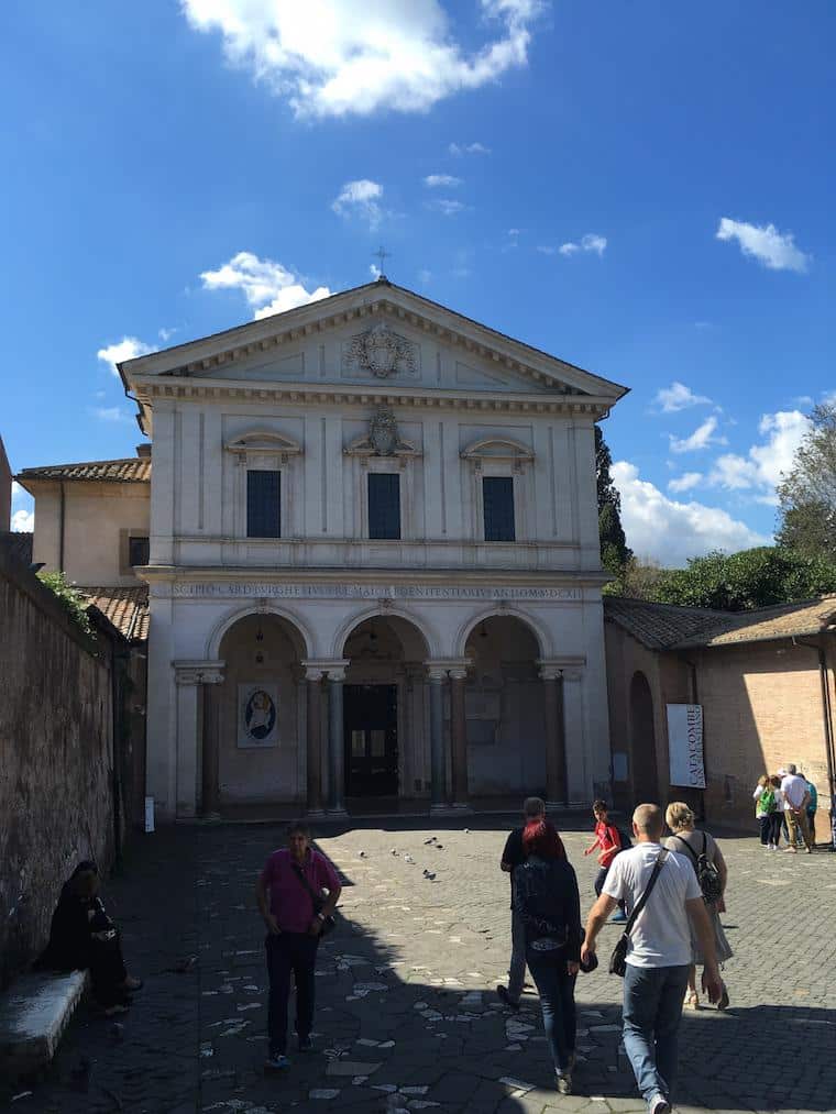 via appia catacumbas san sebastiano