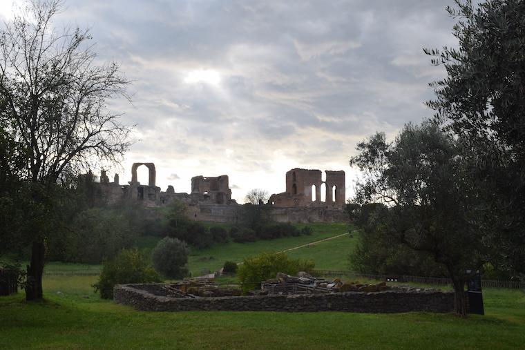 villa dei quintili via appia antica roma