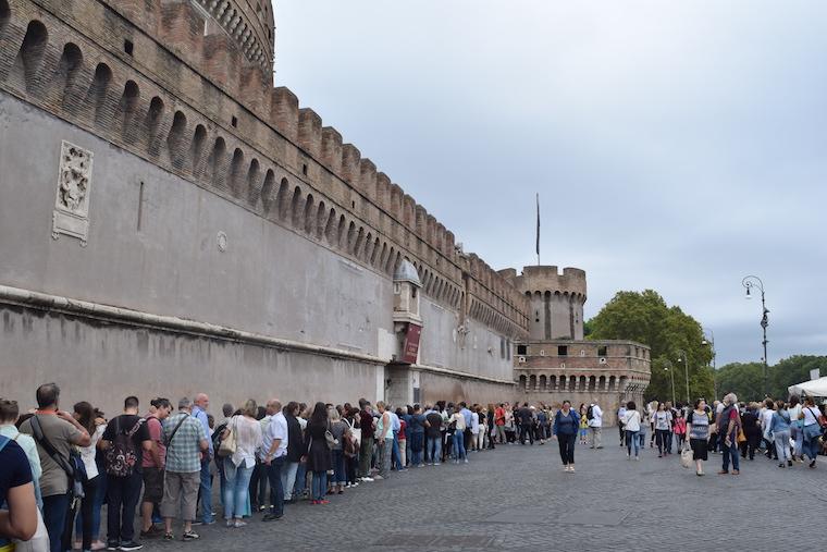 castelo de santo angelo roma fila