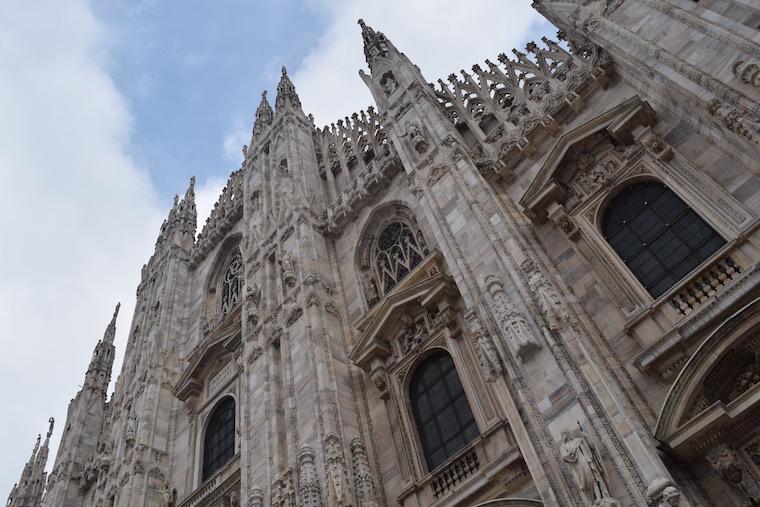 catedral de milao detalhes