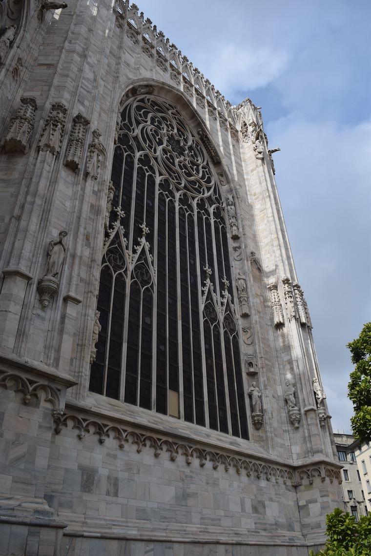 catedral de milao janela