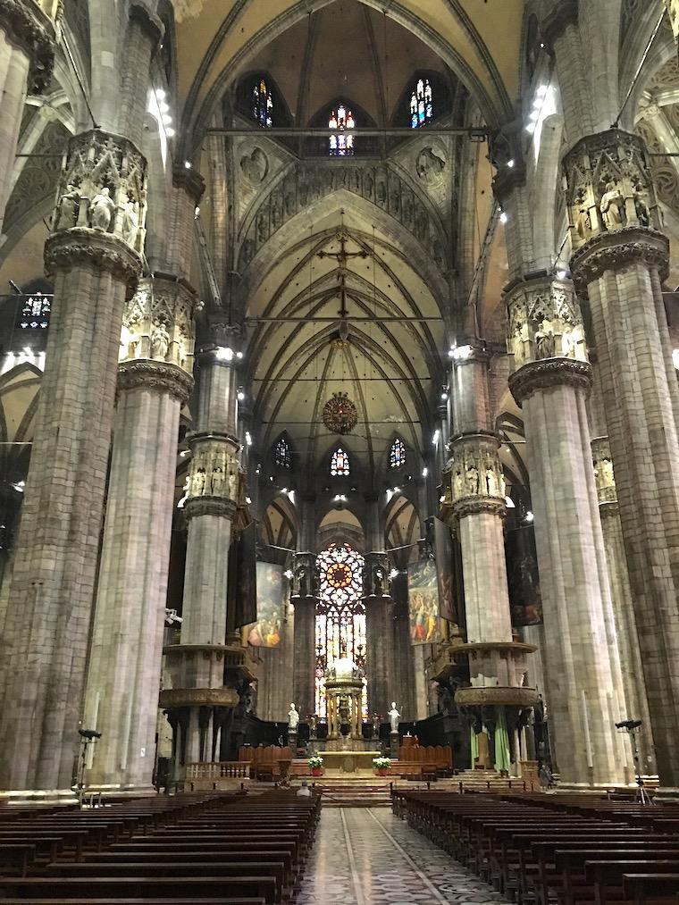 catedral de milao nave