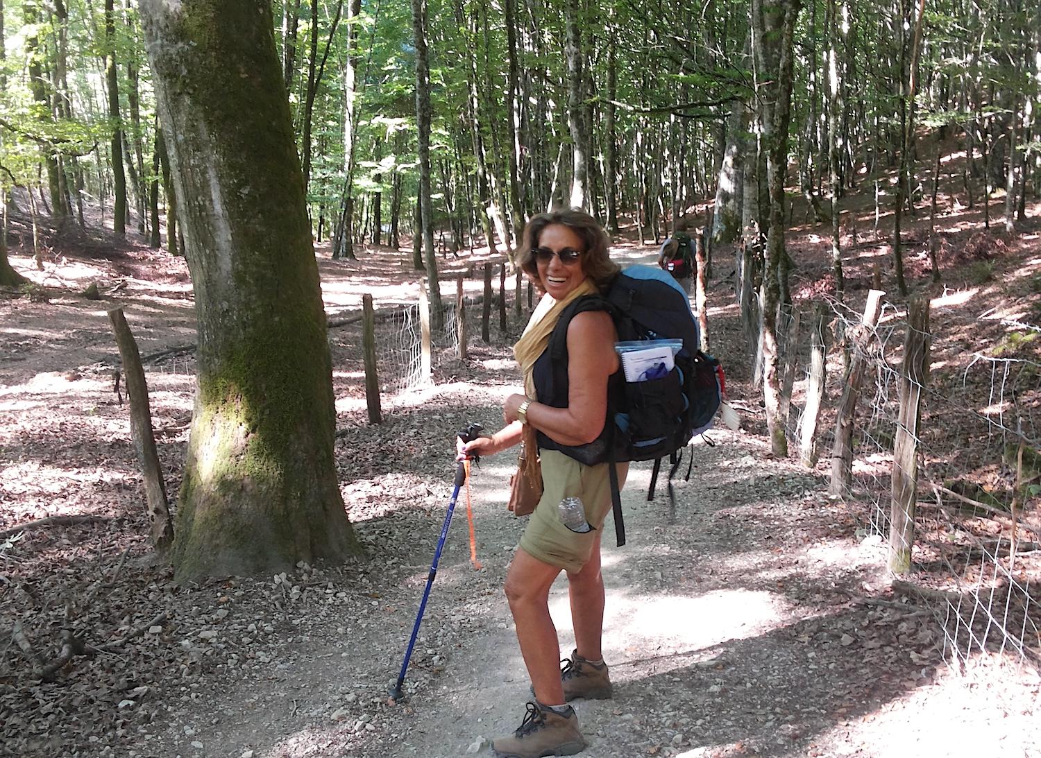 viagem sozinha idosa caminho de santiago