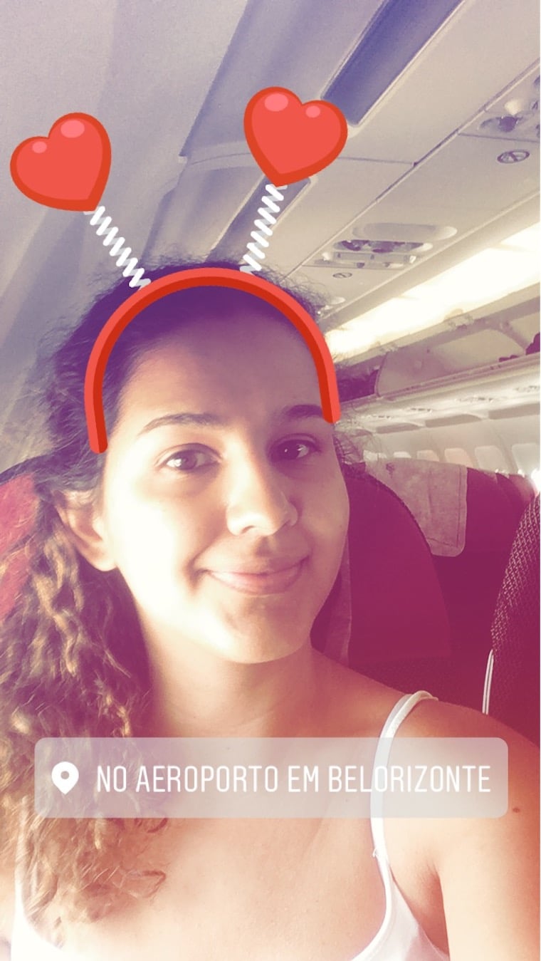 luiza stories avião