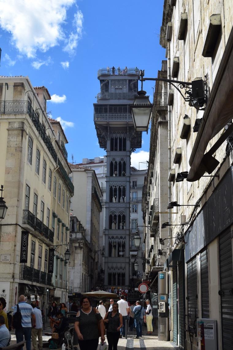 o que fazer em lisboa elevador santa justa