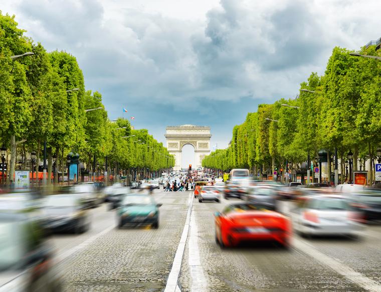 aluguel de carro na europa paris