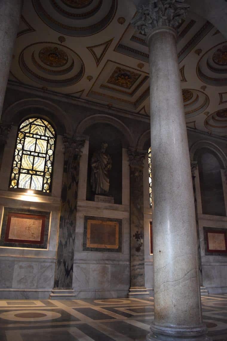 sao paulo fora dos muros roma detalhes nave