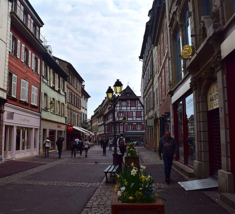 o que fazer em colmar frança rua