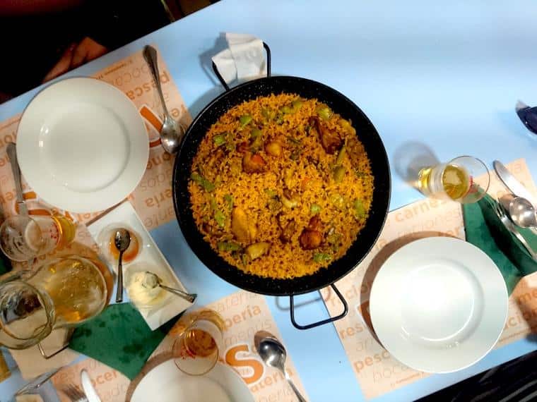 Tradicional Paella Valenciana