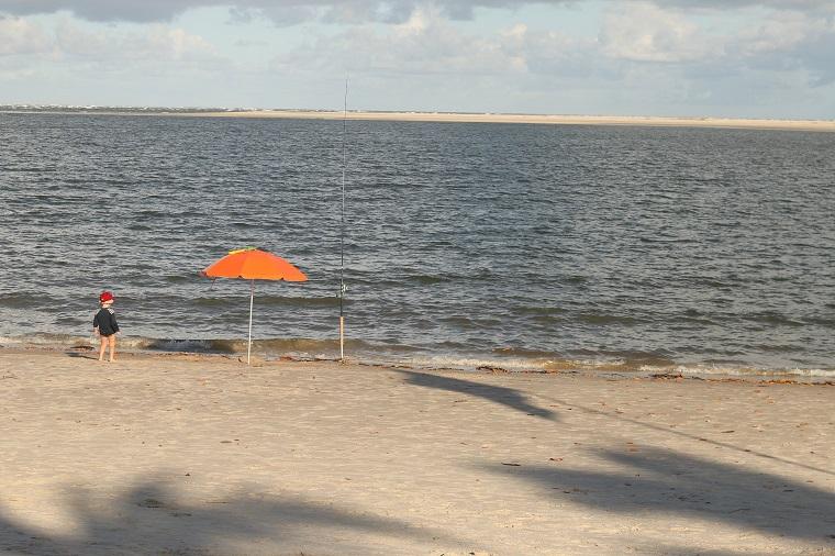 Praia do Saco, perto de Aracaju