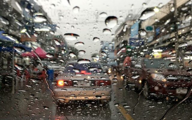 chuva viagem