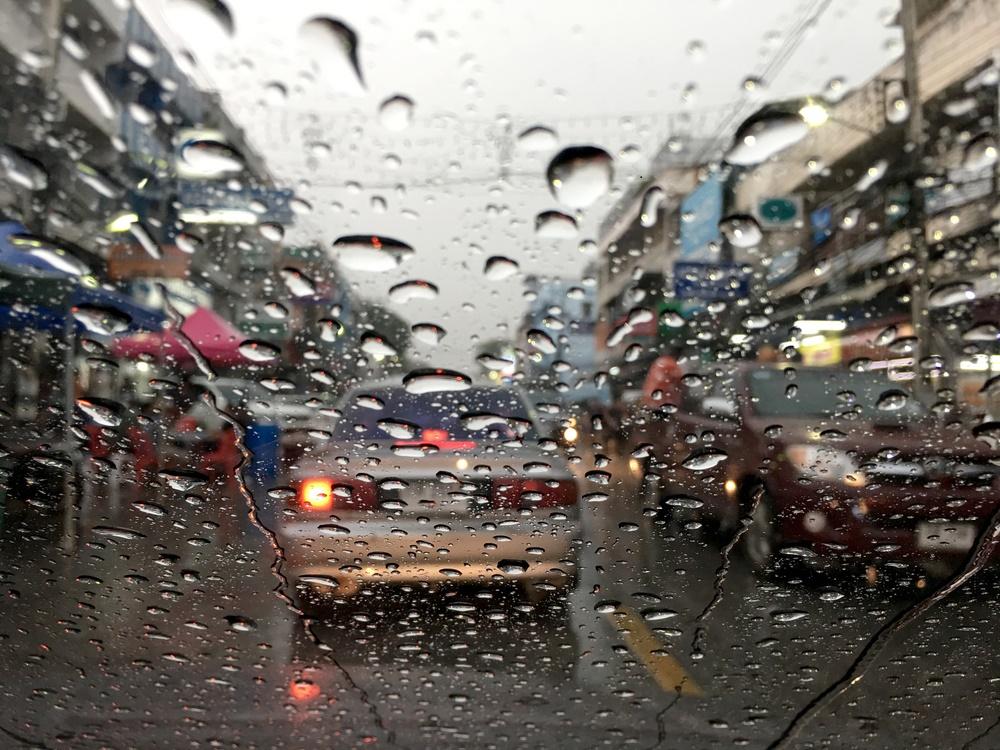 chuva viagem