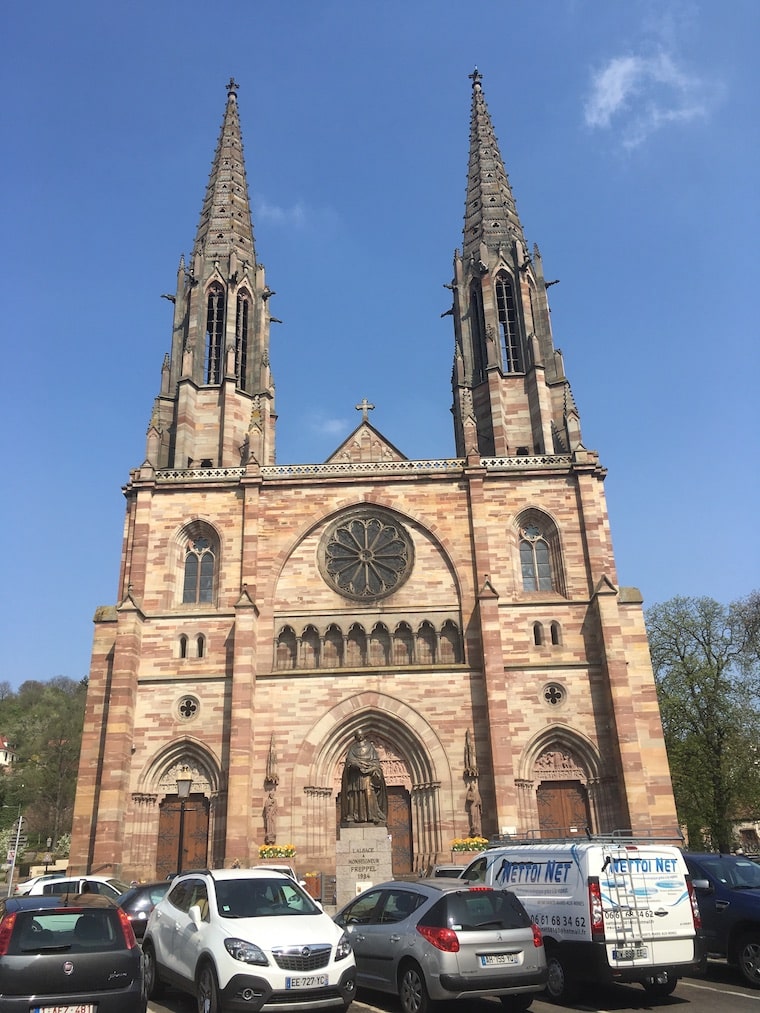 obernai alsacia frança igreja