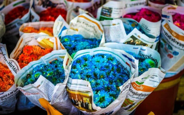 Mercado das Flores de Bangkok