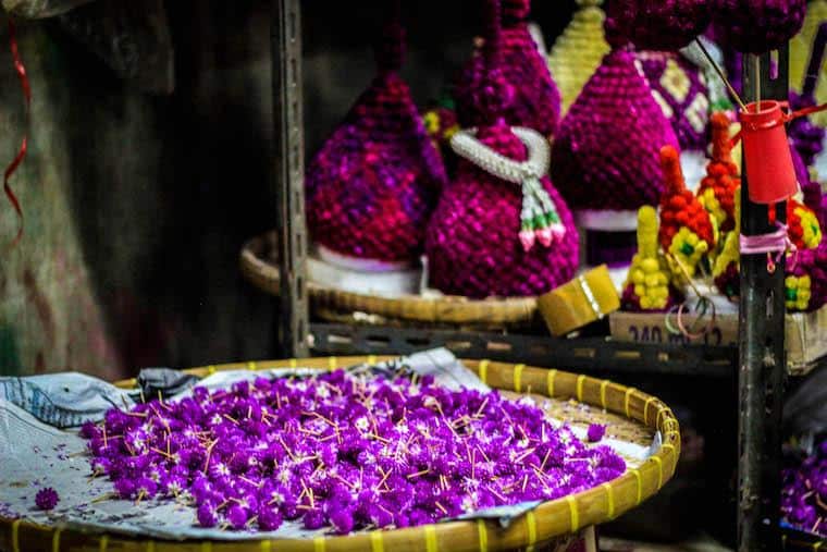 Mercado das Flores de Bangkok