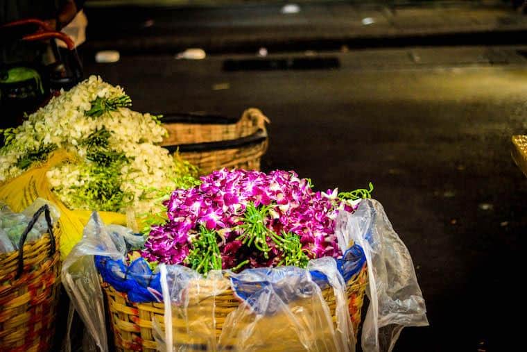 Mercado das Flores de Bangkok