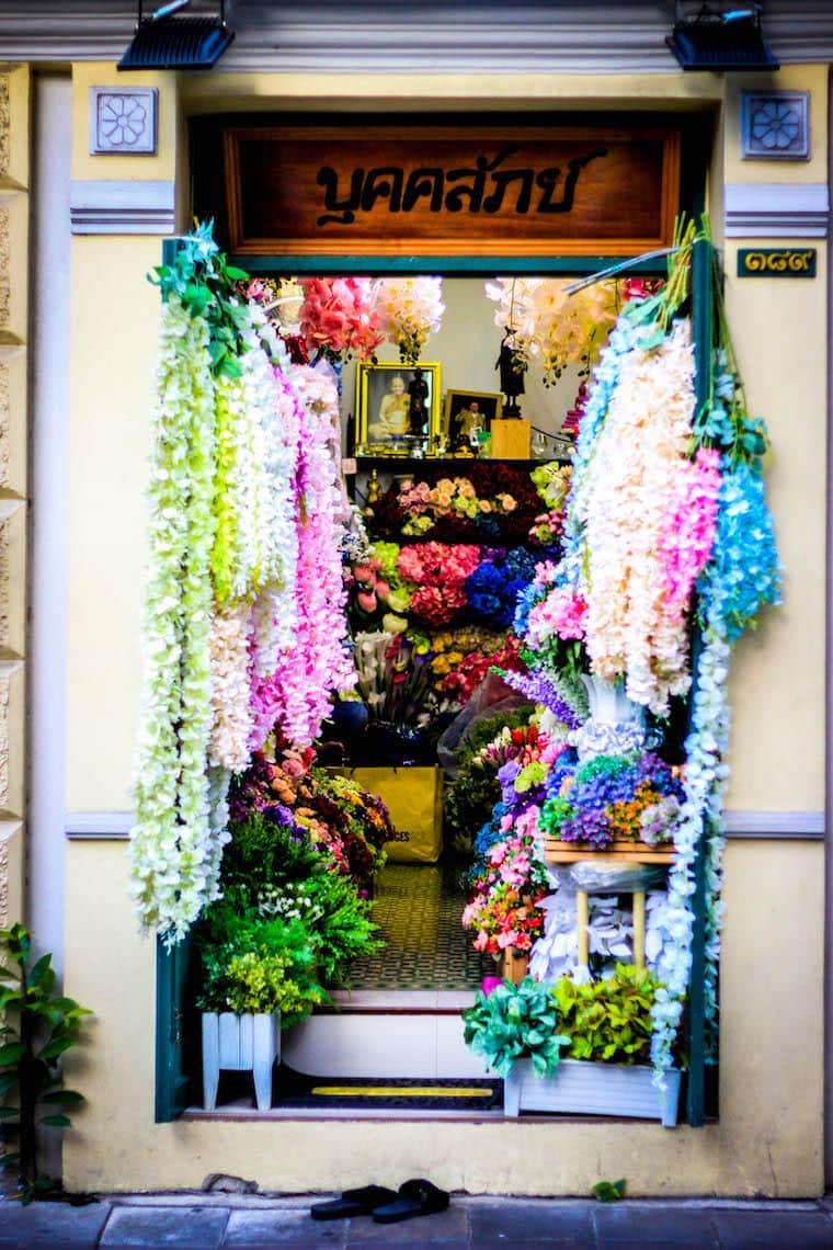 Mercado das Flores de Bangkok