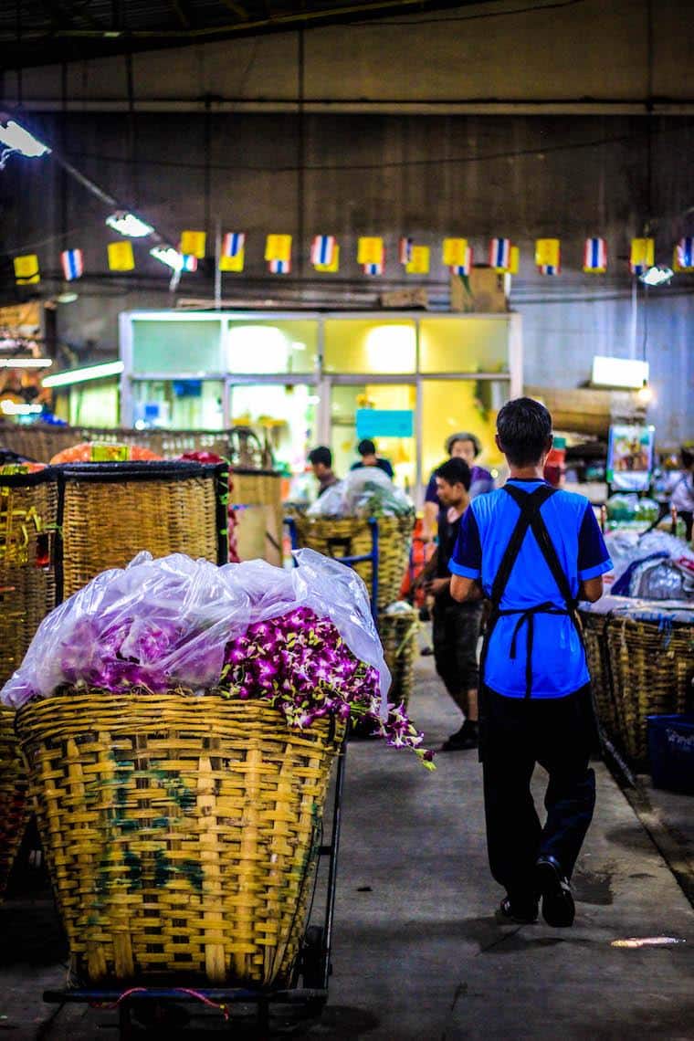 Mercado das Flores de Bangkok