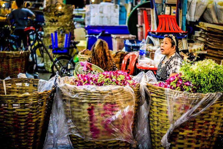 Mercado das Flores de Bangkok