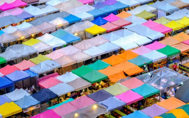 Mercados para visitar em Bangkok
