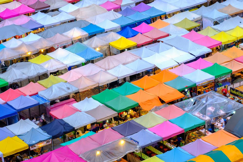 Mercados para visitar em Bangkok