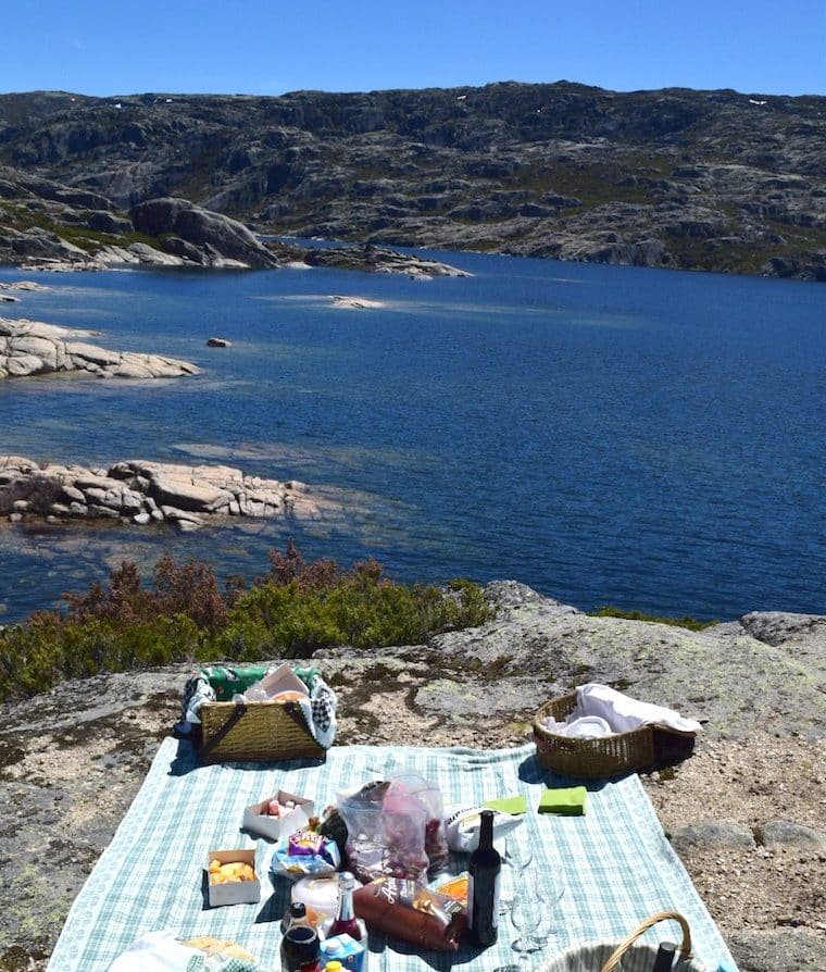 serra da estrela no verão picnic