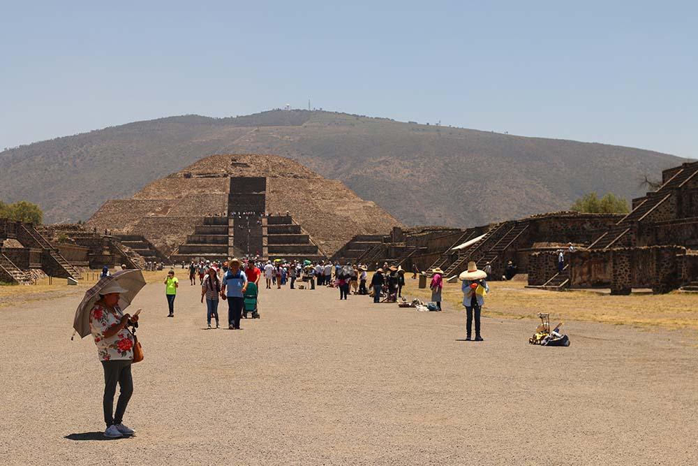 Visita a Teotihuacan, México